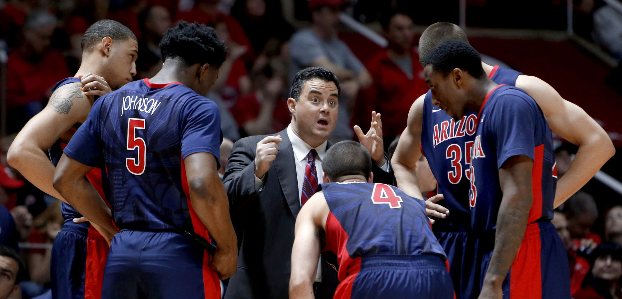 Arizona basketball coach Sean Miller